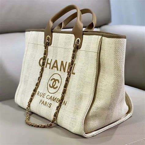 chanel tasche shopper stoff|chanel handtaschen online shop.